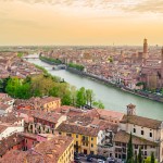 uitzicht over Verona